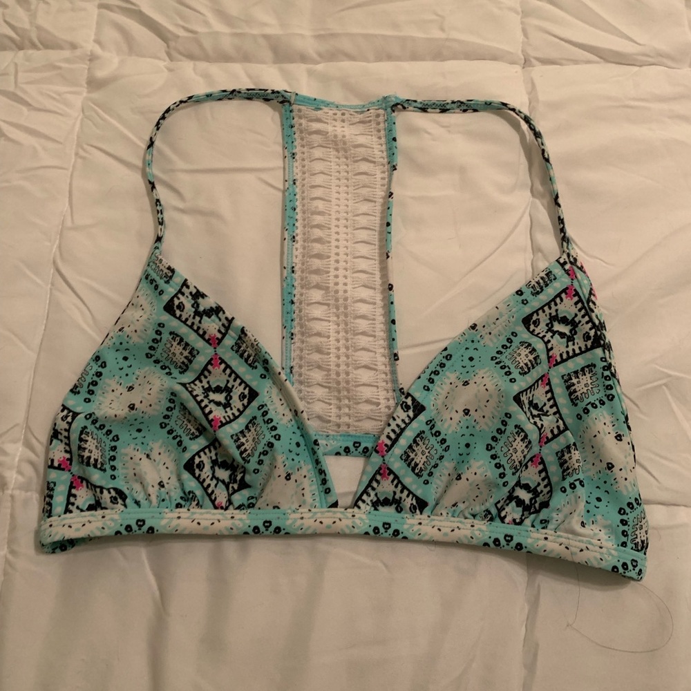 Xhiliration Crochet Swim Top